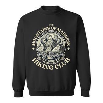 山岳狂気ラブクラフトハイキングとクトゥルフ・ミスカトニック スウェットシャツ - Kawaiitshirt