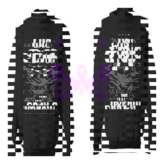 強く生きる 線維筋痛症への認識 線維筋痛症 スウェットシャツ - Kawaiitshirt