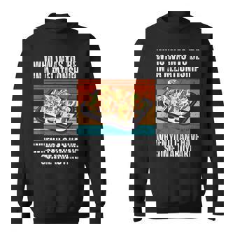 恋愛をしたいヴィンテージ可愛いたこ焼き スウェットシャツ - Kawaiitshirt