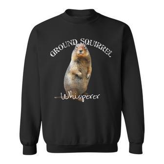 愉快なグラウンドリスウィスパーラー ギフト プレーリー ドッグ リス スウェットシャツ - Kawaiitshirt