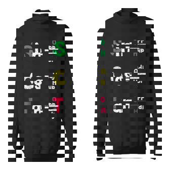 数学教師 三角法oh Cah Toa ジオメトリパロディ スウェットシャツ - Kawaiitshirt