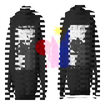 日本 フィリピン ハーフフラッグ 日本 フィリピン ジャージ スウェットシャツ - Kawaiitshirt