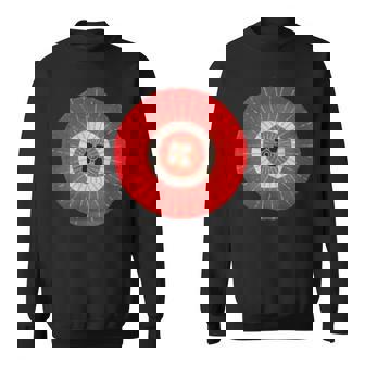 日本の伝統柄紅白傘 スウェットシャツ - Kawaiitshirt