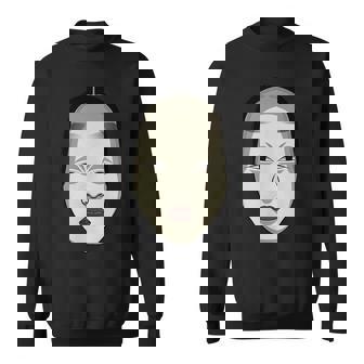 日本の能面 若女や若い女 スウェットシャツ - Kawaiitshirt