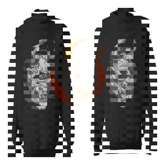 日本の般若マスク 能面 悪魔 鬼 タトゥー 入れ墨 スウェットシャツ - Kawaiitshirt