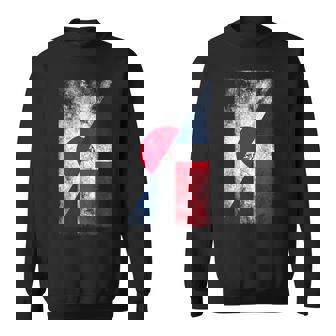 日本ドミニカ共和国の国旗 日本のドミニカ共和国 スウェットシャツ - Kawaiitshirt