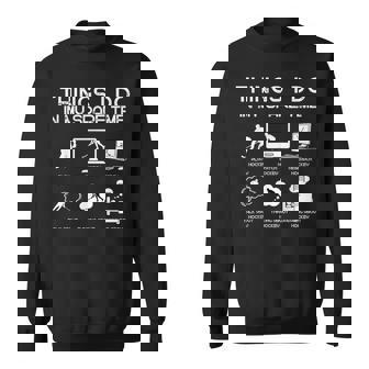 暇なときにすること面白いホッケー愛好家 スウェットシャツ - Kawaiitshirt