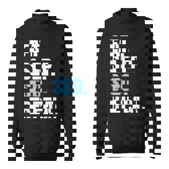 検索エンジン最適化 Eatleepeo Repeateo スウェットシャツ - Kawaiitshirt