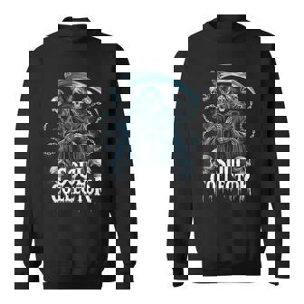 死神ソウルコレクタースカルチェーンアートホラーファン スウェットシャツ - Kawaiitshirt