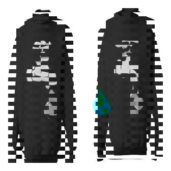 水道蛇口漏れ スウェットシャツ - Kawaiitshirt