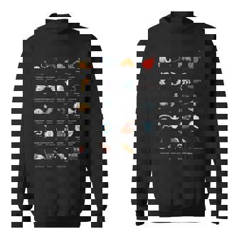 深海魚図鑑3_白文字 スウェットシャツ - Kawaiitshirt