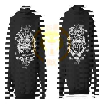 漢字の猛獣と日本語の虎アート スウェットシャツ - Kawaiitshirt