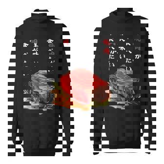 焼肉食べたい、和食、ステーキ、肉料理、ユーモア 旅行 面白い、 ジョーク普段着、おいしい、飲食店、食べ物、 スウェットシャツ - Kawaiitshirt