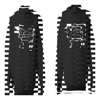 牛肉部位 スウェットシャツ - Kawaiitshirt