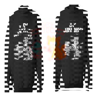 猫 デーモンコア 核 メンズ キッズ レディース おもしろサイエンス スウェットシャツ - Kawaiitshirt