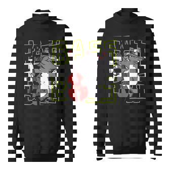 猫 二重低音プレーヤー スウェットシャツ - Kawaiitshirt