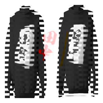 田中 苗字 麻雀 牌 おもしろ グッズ 服 筆文字 面白いtシャツ 文字入り 面白い 文字 ネタ メンズ スウェットシャツ - Kawaiitshirt