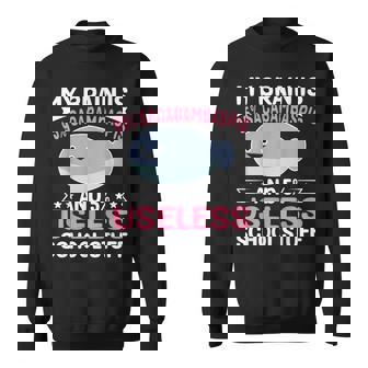 私の脳は95％サカバンバスピスの面白い魚のミーム スウェットシャツ - Kawaiitshirt