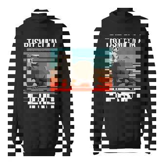 私はフェレット ハロウィン ペットオーナー フェレット スウェットシャツ - Kawaiitshirt