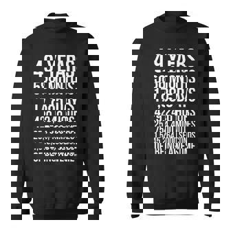 素晴らしい49歳の誕生日ギフト 面白い49歳の誕生日 スウェットシャツ - Kawaiitshirt