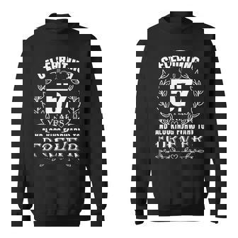 結婚57周年 57周年 カップル 結婚 57周年 スウェットシャツ - Kawaiitshirt