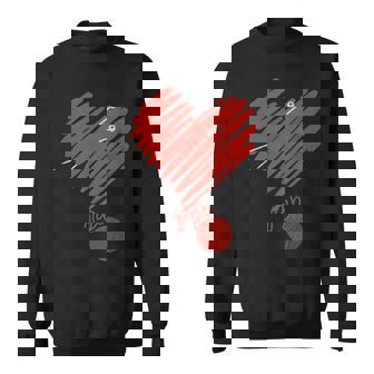 編み物 I かぎ針編み I 毛糸 I ニッター I 編み物 スウェットシャツ - Kawaiitshirt