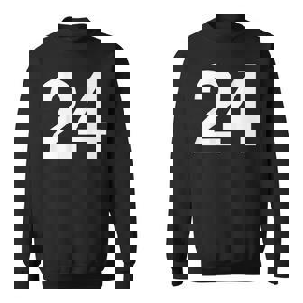 背番号24 番号付きシャツ番号 スウェットシャツ - Kawaiitshirt