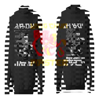 詠春拳マスター トレーニング 詠春拳 コーチ ファイター マーシャルアーツ 長袖tシャツ スウェットシャツ - Kawaiitshirt