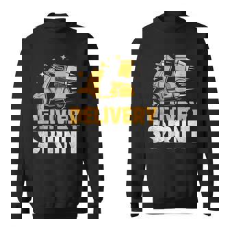 配達 スプリント 配達員 パッケージ 配達 スウェットシャツ - Kawaiitshirt