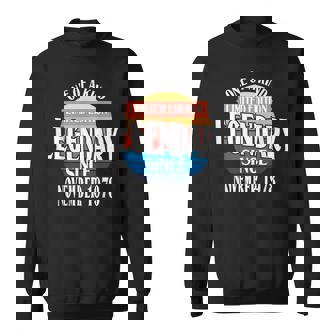 限定版 1978 年 11 月の誕生日以来の伝説 スウェットシャツ - Kawaiitshirt