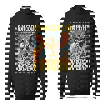 面白いai生成パスタドラゴン ブレイン カネローニ ドラゴニ スウェットシャツ - Kawaiitshirt