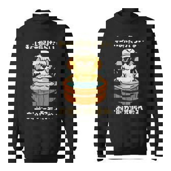 面白いtシャツ シーズー 犬 わんこ メンズ かわいい おもしろ 面白い 服 ネタ 私は頑張らない スウェットシャツ - Kawaiitshirt