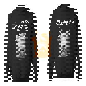 面白いtシャツ 柴犬 犬 イヌ コッペパン メンズ 犬好き グッズ かわいい おもしろ 面白い 服 ネタ 長袖tシャツ スウェットシャツ - Kawaiitshirt