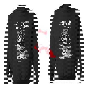 面白いtシャツ 犬 キャバリア おもしろ わんこ メンズ レディース グッズ 服 キャバ嬢 スウェットシャツ - Kawaiitshirt