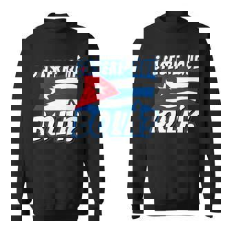 面白いキューバのハバナキューバの旗、アセレ・ケ・ボラ 長袖tシャツ スウェットシャツ - Kawaiitshirt