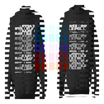 面白いギフト名 ボビー 名前入り スウェットシャツ - Kawaiitshirt