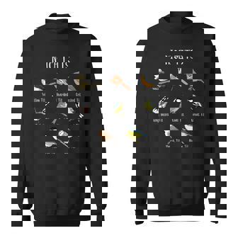 面白いバードウォッチング ユーモア おっぱいコレクション 素敵なシジュウカラ鳥 スウェットシャツ - Kawaiitshirt