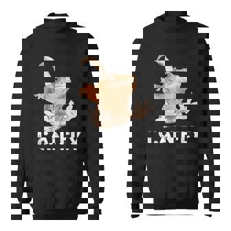 面白い紋付きヤモリ、ヤモリ好き、ヤモリのユーモア、クレスティギフト スウェットシャツ - Kawaiitshirt