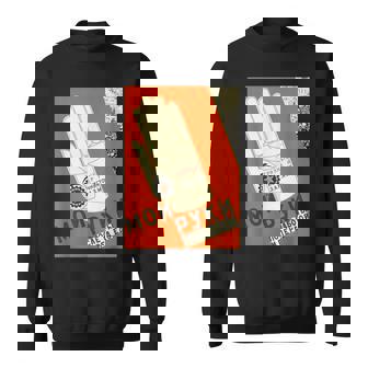 食事の前には手洗いを ソ連 ロシア アヴァンギャルド スウェットシャツ - Kawaiitshirt