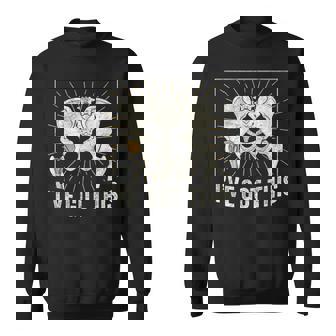 骨折した人工股関節置換手術で回復しました スウェットシャツ - Kawaiitshirt