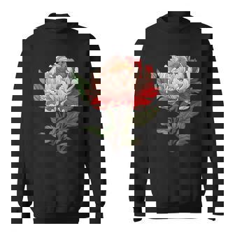 魅惑的な牡丹ブーケ スウェットシャツ - Kawaiitshirt