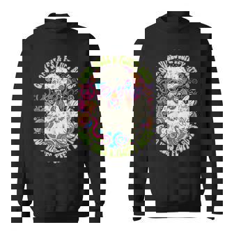 鶏好き ふわふわ お尻 バイブ 動物 ユーモア スウェットシャツ - Kawaiitshirt