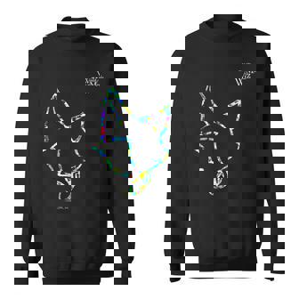 黒猫のウィズ ウィズ B スウェットシャツ - Kawaiitshirt