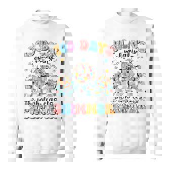 100 Day Of School Class Shimmer 100th Day Teacher Sweatshirt Unisex | Mazezy