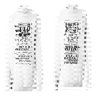 1986 Original Birth Year Vintage Made In 1986 40Th Birthday Sweatshirt | Mazezy