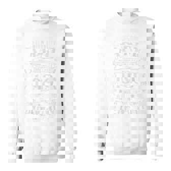 37歳の誕生日レジェンドは1989年4月に誕生しました。 スウェットシャツ - Kawaiitshirt