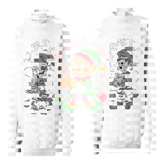 6-7 Christmas Ugly Sweater Six Seven Xmas 67 Meme Santa Elf Sweatshirt | Seseable UK