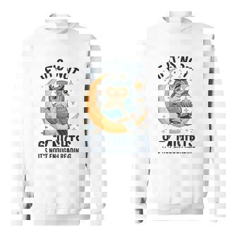 6-7 Nights Reading Owl On Moon Book Lover Reading Sweatshirt Unisex | Mazezy