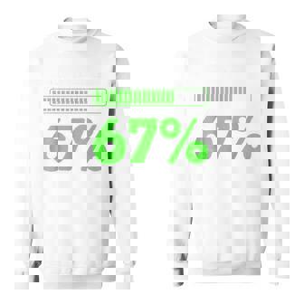 67 Loading Teacher 67 Status Coding Geek Teacher Sweatshirt Unisex | Mazezy