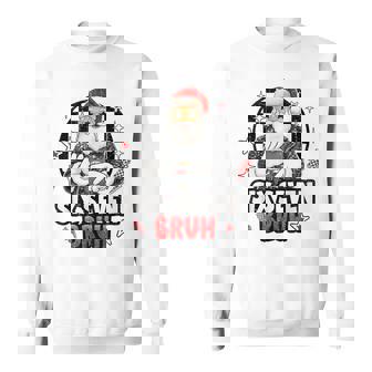 67 Meme 6 7 Christmas Santa Rock On Six Seven Bruh Sweatshirt | Mazezy